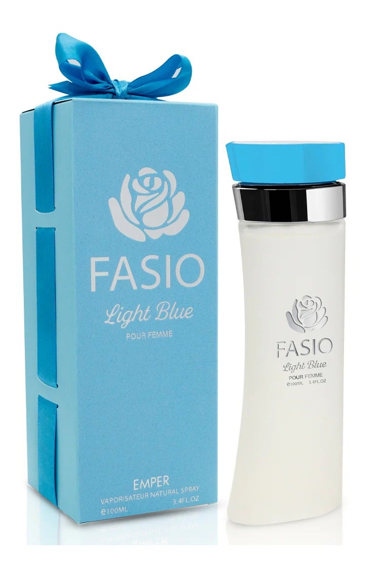 emper Fasio Light Blue Eau De Parfum For Women - 100 ML - Image 1