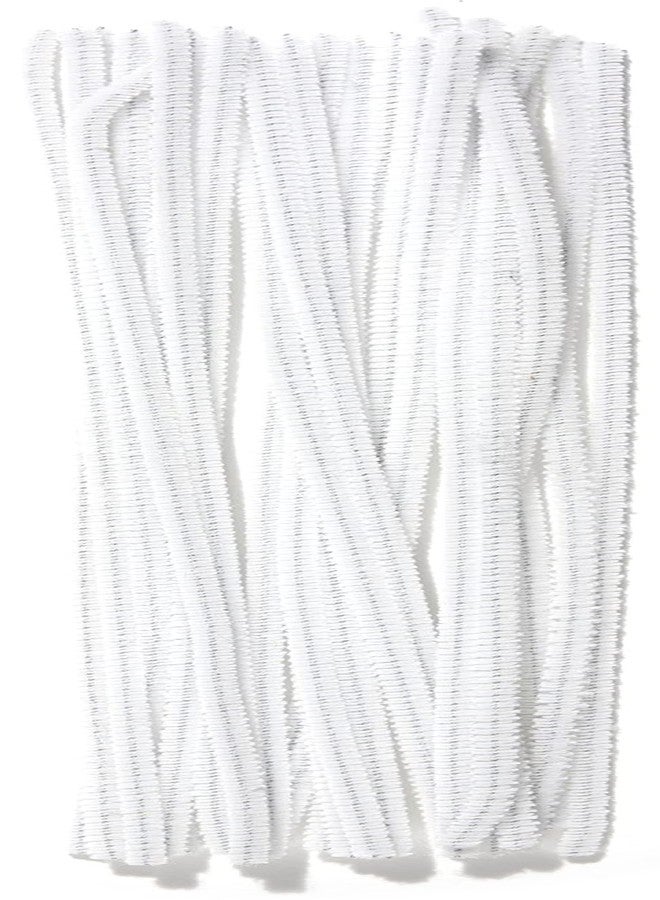 Cousin DIY White Chenille Pipe Cleaners, 3mm x 12 inch, 25 Pack - Image 2