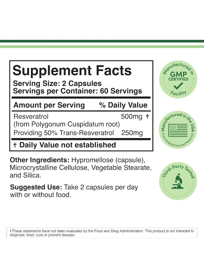 ريسفيراترول 120 كبسولة - Image 2