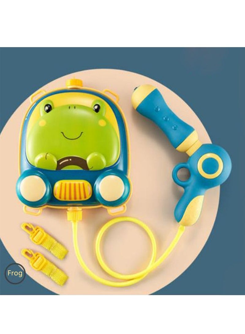 Arabest Cute Frog Pattern Backpack Type Water Gun - Image 3