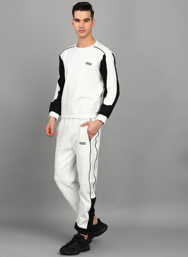 PREEN Men Round Neck Regular Tracksuits - Image 3
