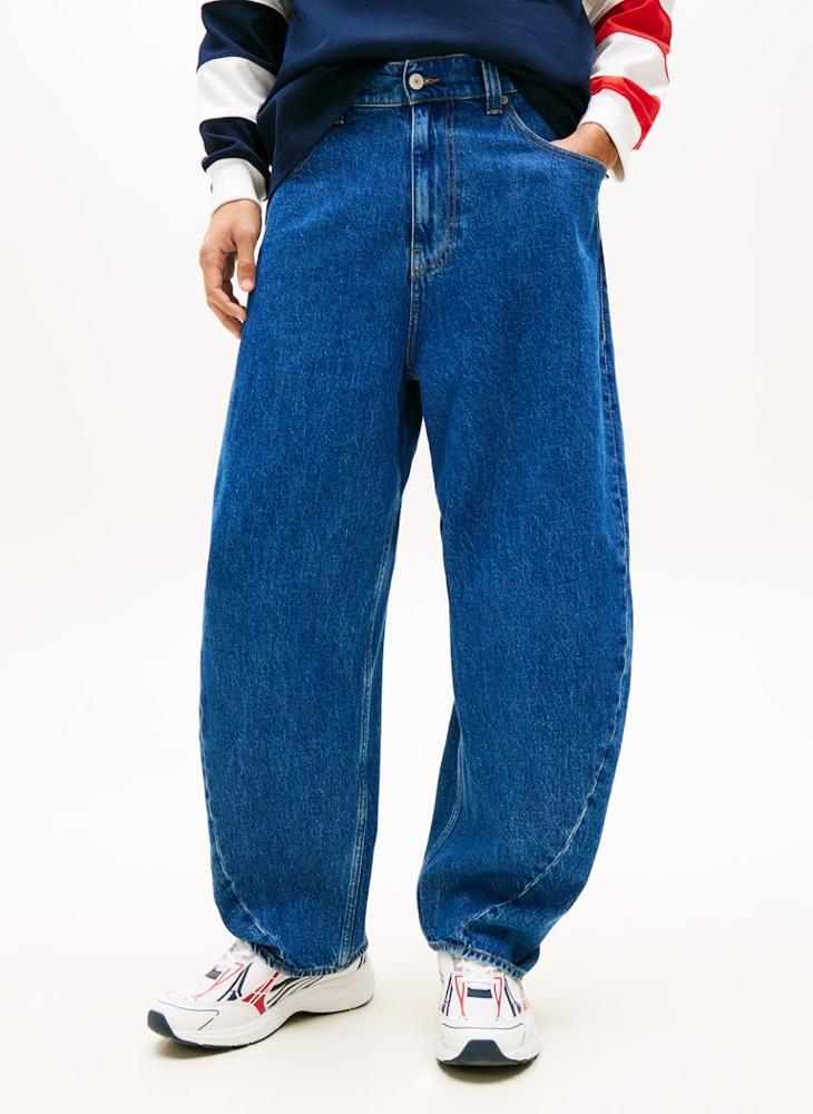 TOMMY JEANS Ashton Twisted Seam Loose Barrel Leg Jeans - Image 1