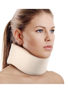 Y&D Soft Foam Neck Brace Universal Cervical Collar, Adjustable Support for Sleeping (3" Depth L)  - Image 1