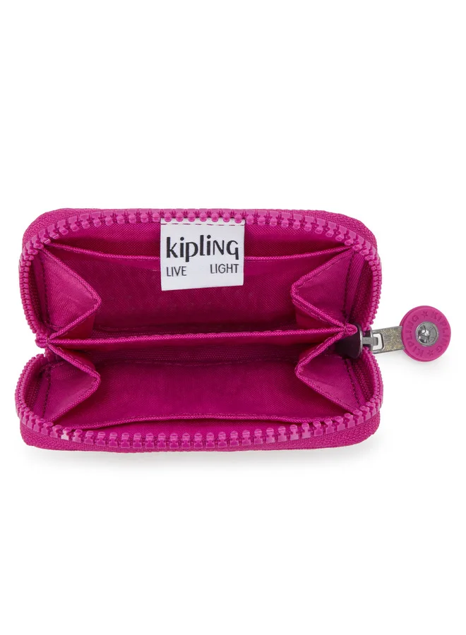 kipling Cash Buddy Glowing Fuchsia Small Wallet