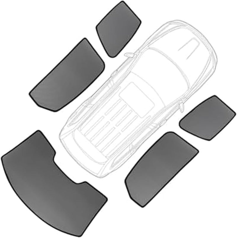 Yurefax Magnetic Car Sun Shades for Renault Koleos - Image 1