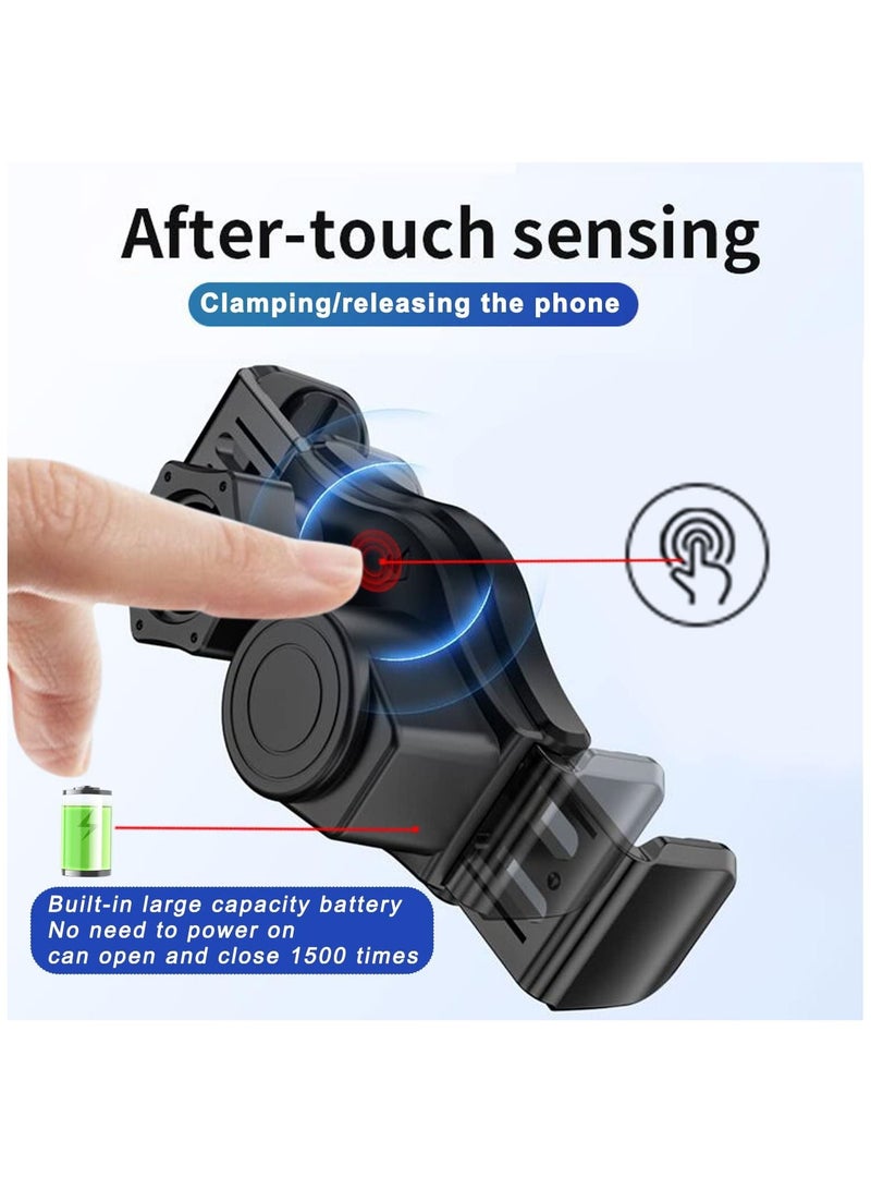 Y&D Wireless Car Charger Mount,15W Qi Fast Charging Auto-Clamping Phone Holder, Air Vent Windshield Dashboard Mount for iPhone 14/13/12 Samsung S22/S21/Note22/Note21 - Image 5