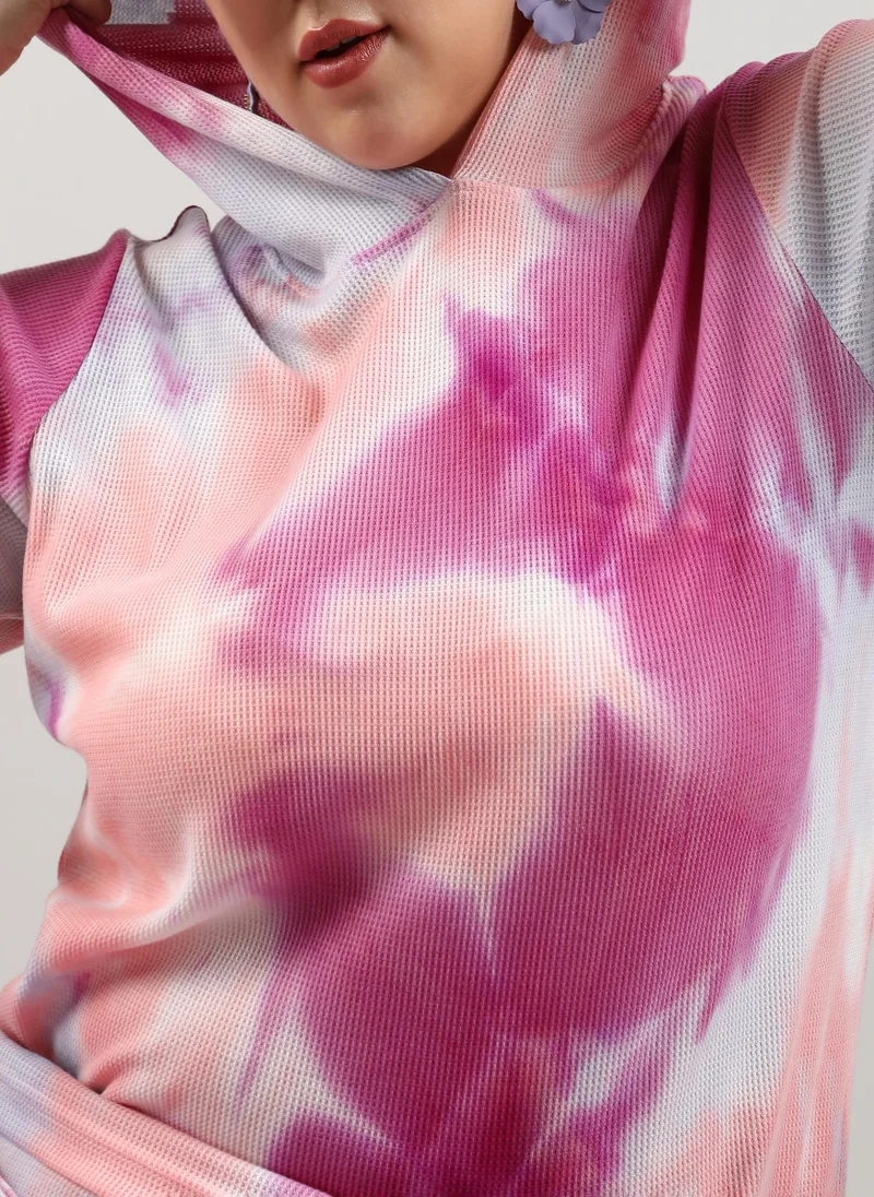 Instafab Plus Tie-Dye Co-Ord Set