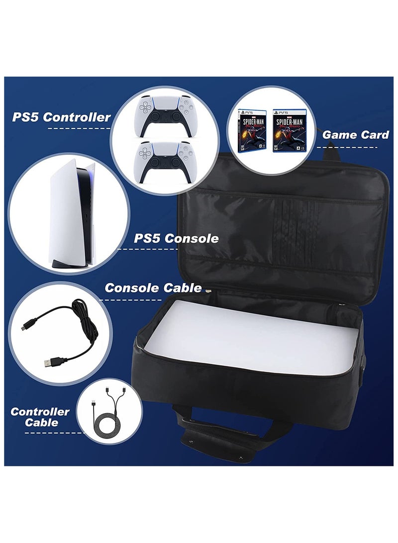 Captaintech PS5 Travel Case – Portable Carrying Bag for PlayStation 5 - Image 2