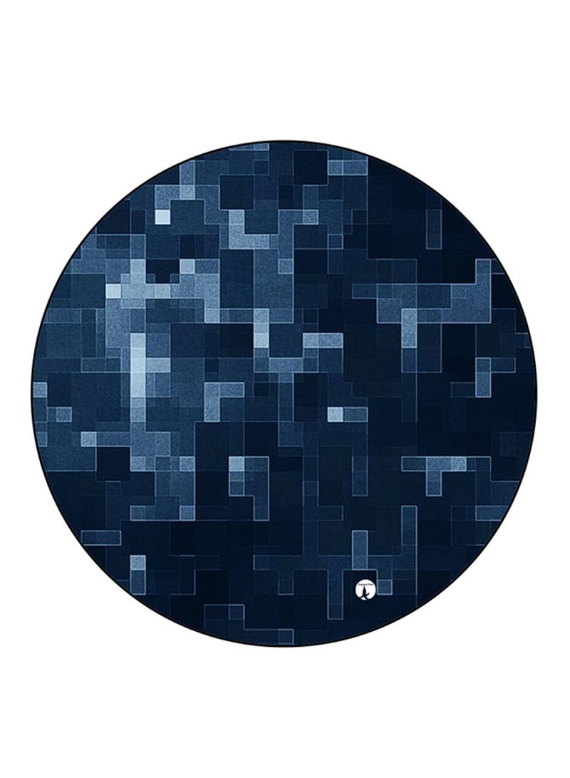 RKN Pixels Printed Round Pin Badge Multicolour - Image 1
