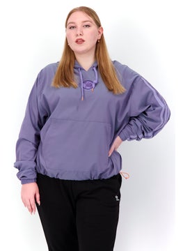 Women Plus Size Fit Hooded Long Sleeve Running Hoodies, Lavender - pzsku/Z0D9F0A946ECA84C936DCZ/45/_/1737036524/dee61e0a-cf1e-43af-95f7-b313cbb4cf38