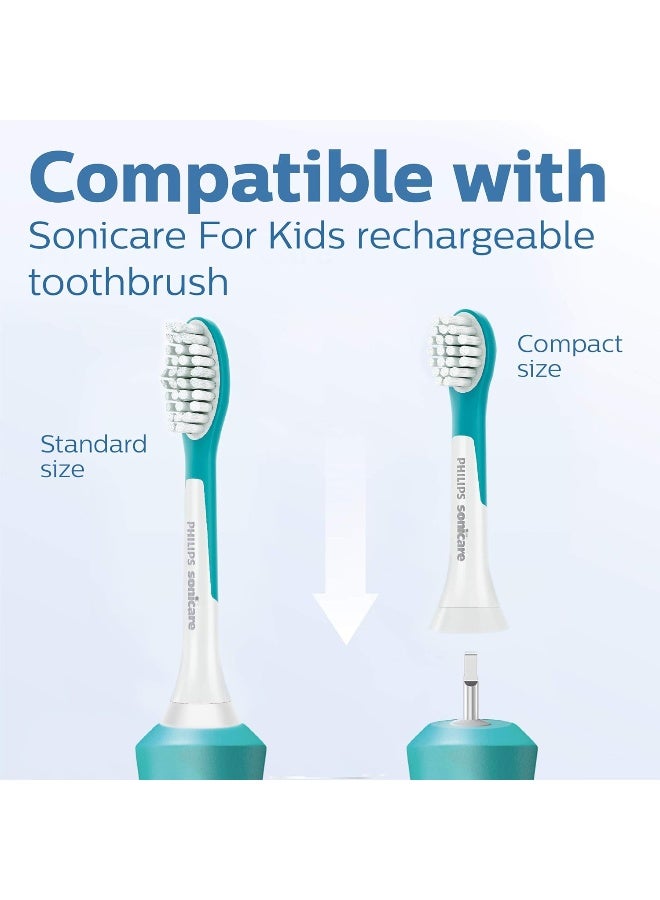 Philips Sonicare for Kids Genuine Replacement Electric Toothbrush Heads Compact Size for Kids Aged 3 2 Pack HX603294 - Image 5