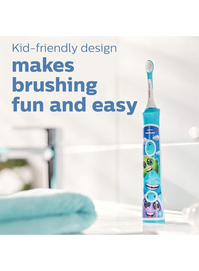 Philips Sonicare for Kids Genuine Replacement Electric Toothbrush Heads Compact Size for Kids Aged 3 2 Pack HX603294 - Image 3