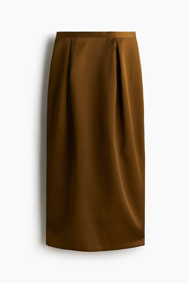 H&M Satin tulip skirt