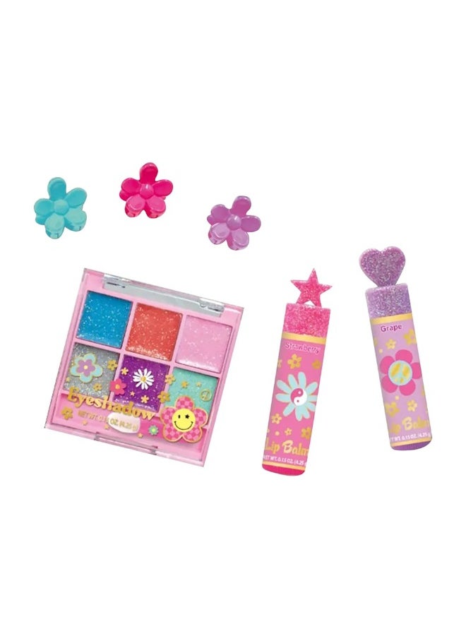 Hot Focus Hot Focus Groovy Flower Fancy Beauty Bag  - Image 1