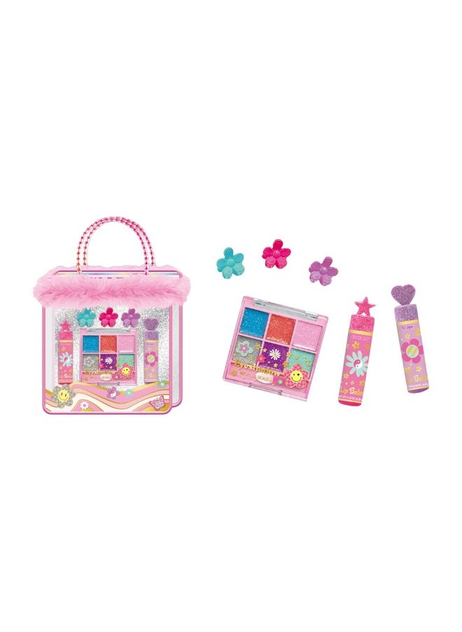 Hot Focus Hot Focus Groovy Flower Fancy Beauty Bag  - Image 2