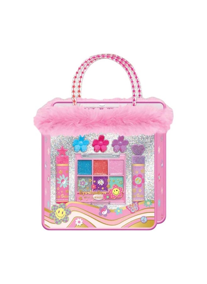Hot Focus Hot Focus Groovy Flower Fancy Beauty Bag  - Image 3