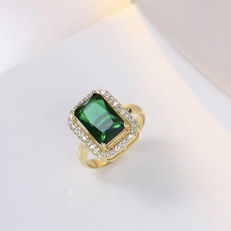 SALTY Anti Tarnish Royal Diamond Crown Finger Ring for Women | Adjustable Fancy Jewellery Design | Latest Fashion Accessories for Girls | Minimal Jewelry | Marriage, Birthday | Gift for Valentine Day - Image 5