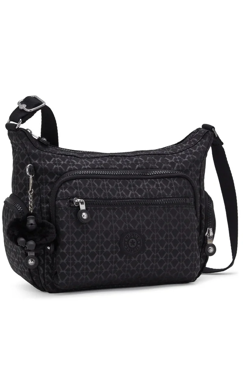 kipling Gabbie, Large Crossbody Female Bag - Signature Emb
