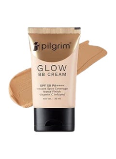 Glow BB Cream SPF 50 PA++++ Instant Spot Coverage Matte Finish Vitamin C Infused 30 Grams