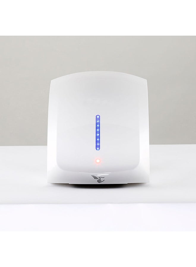 milano Hand Dryer For Bathroom White L 25.5 x W 23 x H 24 cm - Image 1