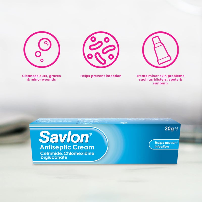 Savlon Antiseptic Cream, 30 g - Image 2