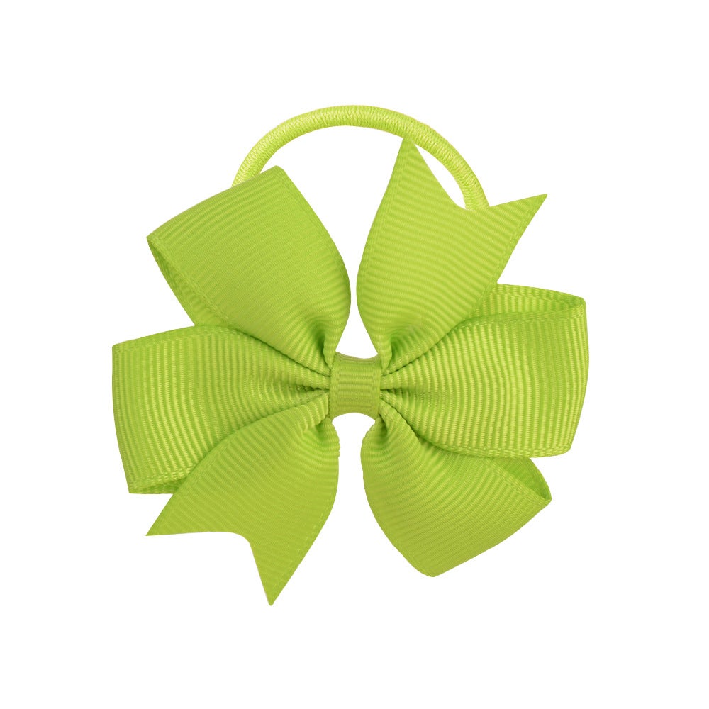 Generic 2094 Children'S Hair Accessories 20 Color Rib Ribbon Fishtail ...