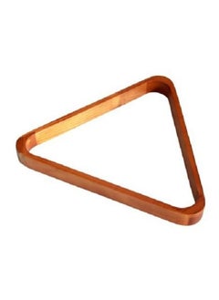 2-1/4 Inch Oak Wood Billiards Triangle