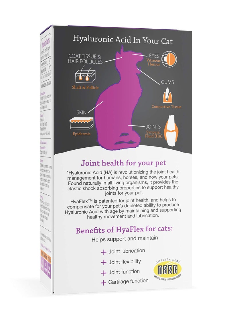 Hyalogic HyaFlex Hyaluronic Acid for Cats â€“ Premium Cat Products for Joint, Skin, Eye, and Coat Maintenance â€“ Natural Cat Joint Supplement (30ml) - Image 2