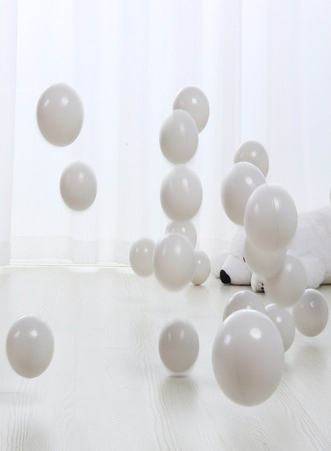 PlayMaty Ball Pit Balls - 2.75inches Plastic Phthalate & BPA Free Balls Crush Proof Stress Balls Swim Pit Fun Toy with Storage Bag for Baby Playhouse Birthday Party DecorationPack of 50 (light grey) - Image 5
