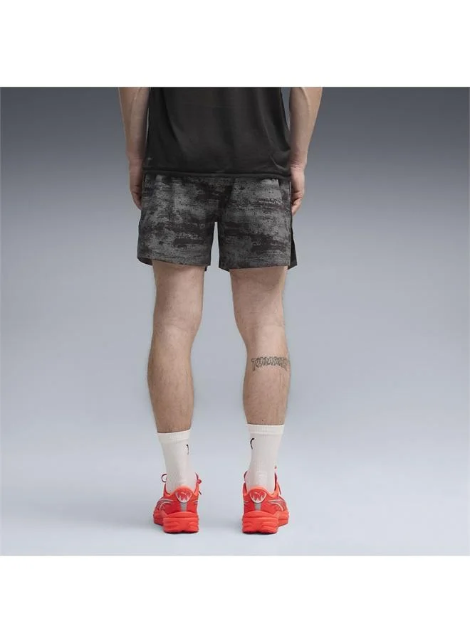 بوما شورت ركض Brightstride Dreamrun بتصميم مزين بطبعات وبطول 5 بوصات للرجال