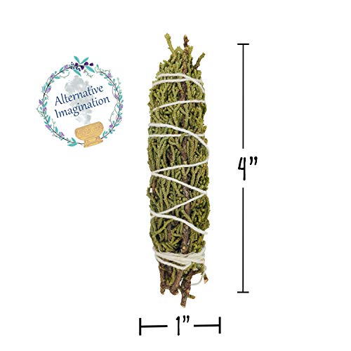 Alternative Imagination Real Juniper Incense Sticks - Natural Smudge Sticks for Spiritual Cleansing - Pack 3 Bundles - Image 2