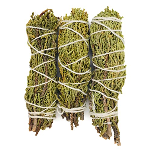 Alternative Imagination Real Juniper Incense Sticks - Natural Smudge Sticks for Spiritual Cleansing - Pack 3 Bundles - Image 1