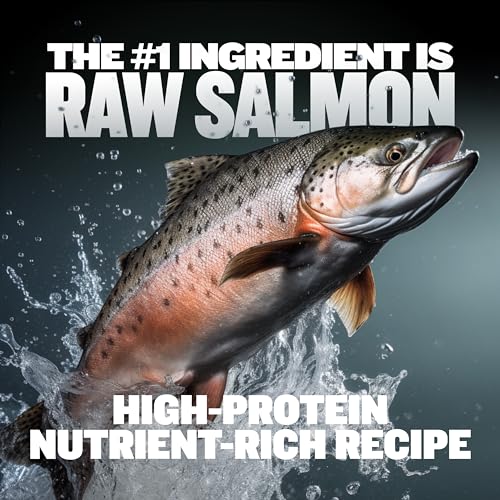 Bully Max Freeze-Dried Raw Dog Food Toppers for Puppies & Adult Dogs - Salmon with Real Fruits & Veggies - Meal Enhancers with Vitamins & Minerals - Feed as Puppy Treat or Dog Meal - Image 4
