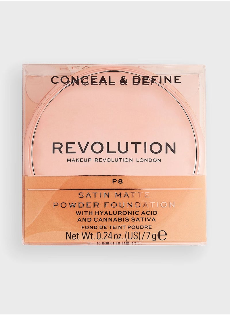 REVOLUTION - Conceal & Define Powder Foundation P8 - Image 1