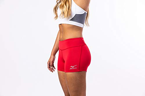 Mizuno Victory 3.5" Inseam Volleyball Shorts Red , Small - Image 2