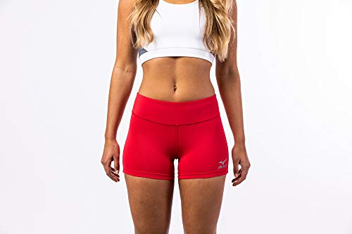 Mizuno Victory 3.5" Inseam Volleyball Shorts Red , Small - Image 3