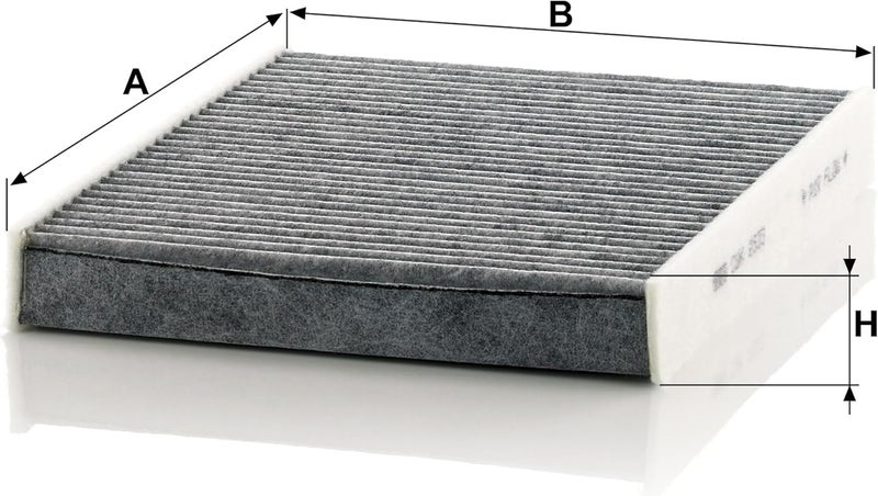 MANN FILTER فلتر هواء المقصورة MANN-FILTER CUK 2533-2 - السيارات + الناقلات - Image 3