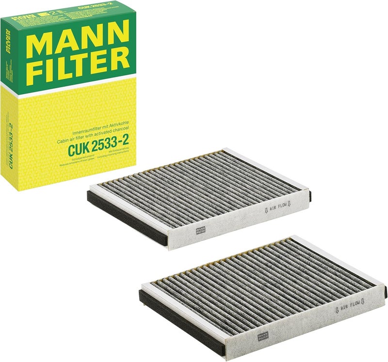MANN FILTER فلتر هواء المقصورة MANN-FILTER CUK 2533-2 - السيارات + الناقلات - Image 1