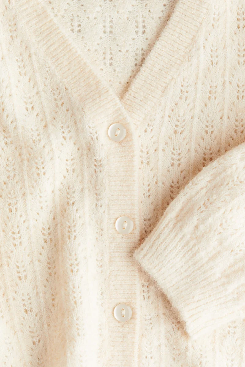H&M Pointelle-knit cardigan