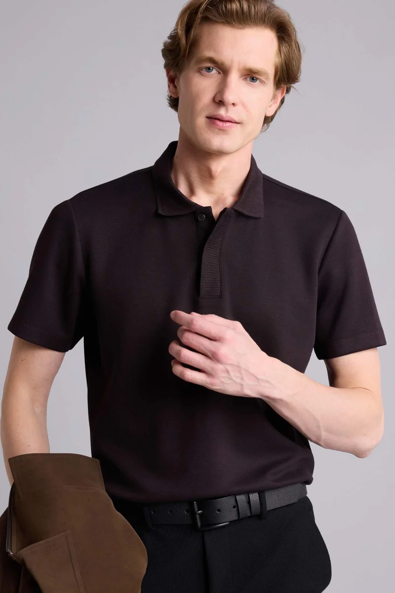 Defacto Regular Fit Short Sleeve Polo T-Shirt