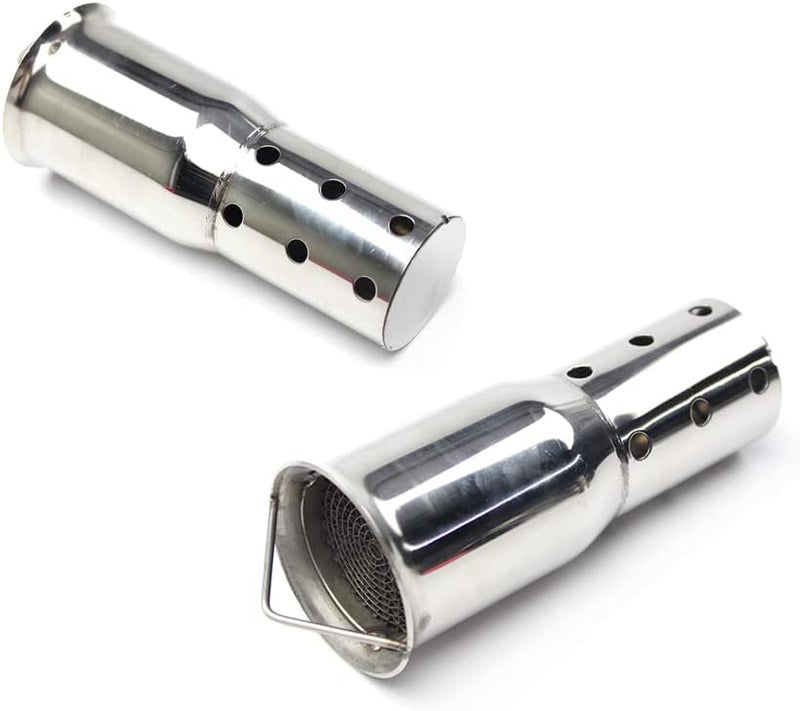 CHANGCHENG 2PCS Exhaust Baffle Silencer Muffler for 2 Inch Motorcycle Exhaust Pipe - Image 2