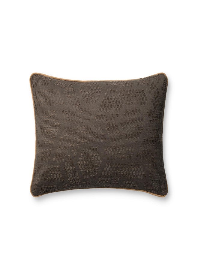 لولوي غطاء سرير بني من مجموعة لولوي جيريميا برنت ليروي PJBR0004، مقاس 13 × 21 بوصة، مع وسادة محشوة بالريش - Image 2