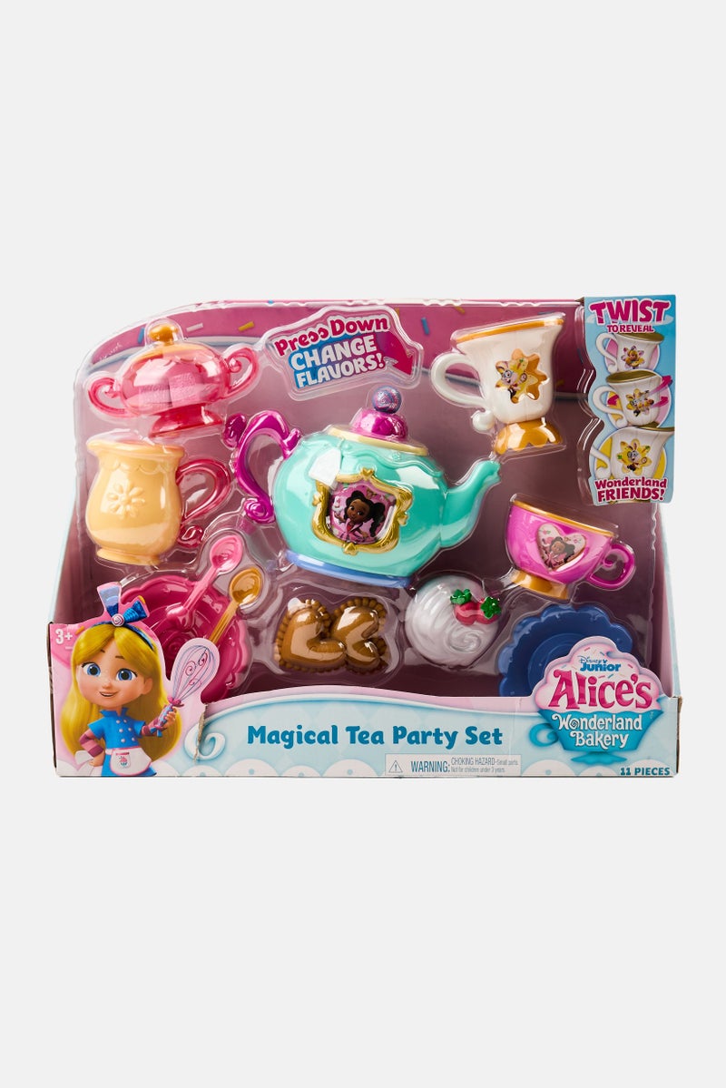 Disney Junior Just Play Alices Wonderland Bakery Magical Tea Party Set, Blue - Image 1