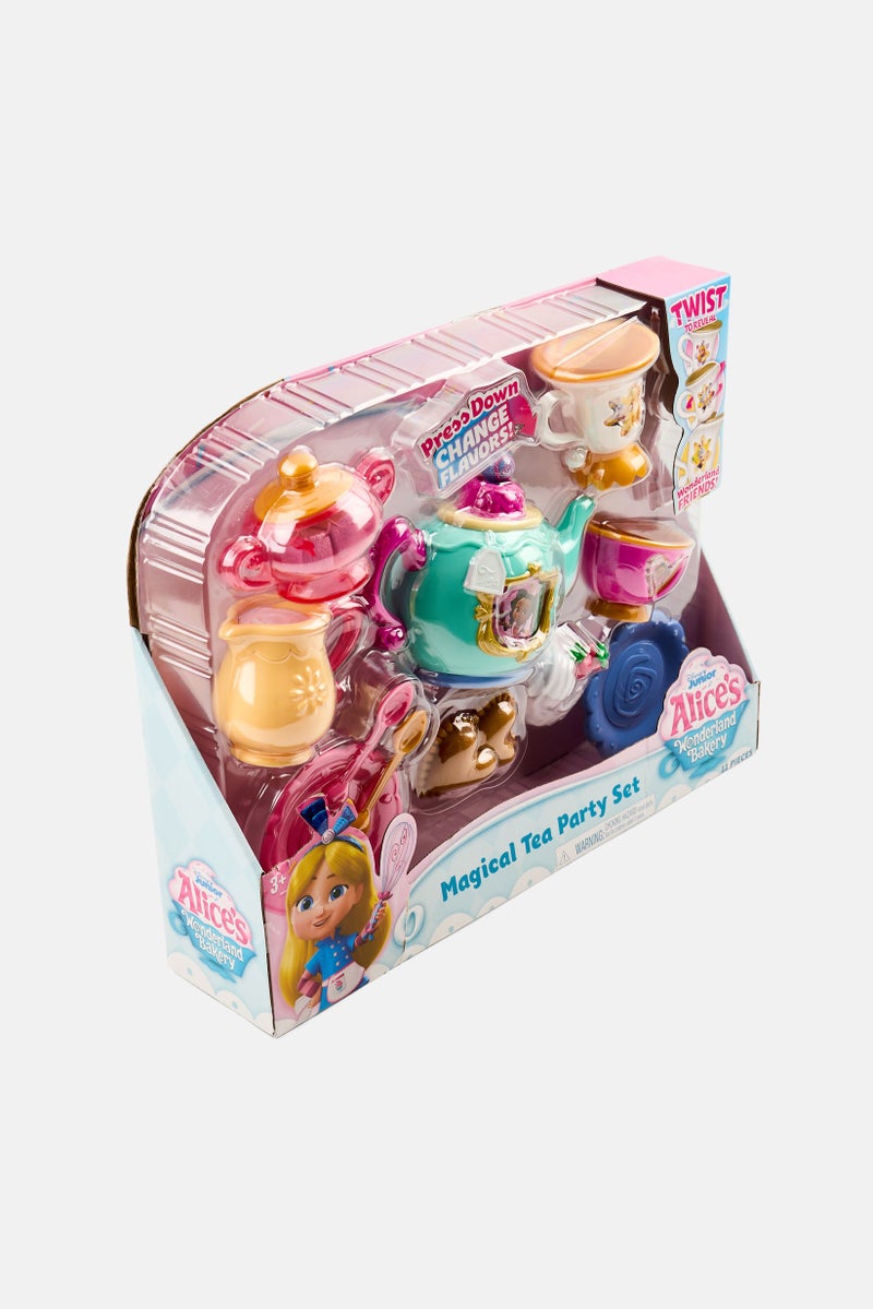 Disney Junior Just Play Alices Wonderland Bakery Magical Tea Party Set, Blue - Image 4