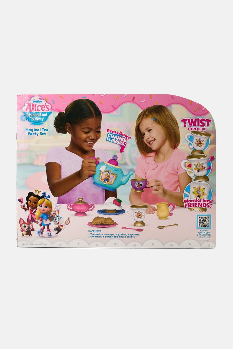 Disney Junior Just Play Alices Wonderland Bakery Magical Tea Party Set, Blue - Image 2