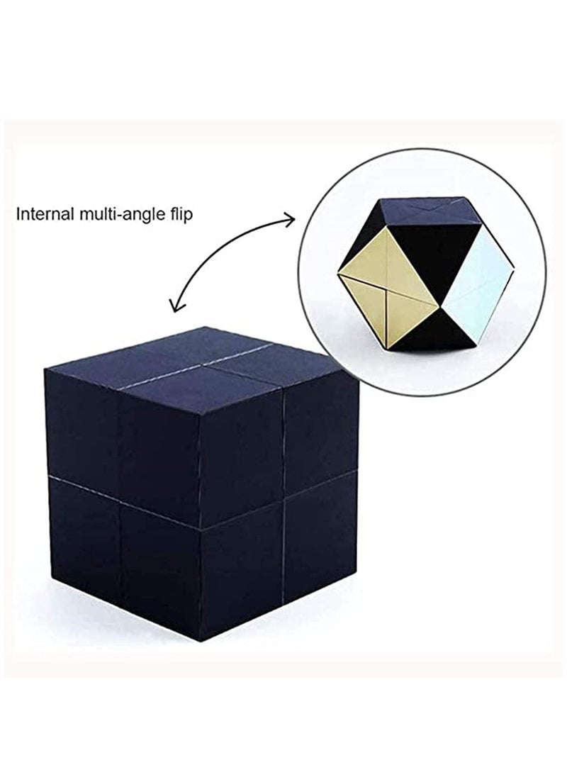 Excefore - Creative Cube Ring Box Magic Rotating Bracelet And Puzzle Jewelry Box Unique Proposal Ring Box Funny Gift Box - Image 1