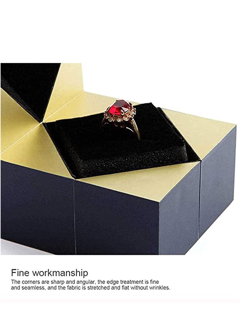 Excefore - Creative Cube Ring Box Magic Rotating Bracelet And Puzzle Jewelry Box Unique Proposal Ring Box Funny Gift Box - Image 1