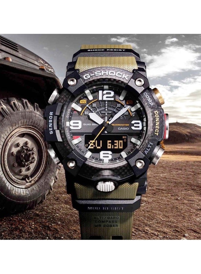 Casio G-Shock Men's Analog-Digital Dial Resin Watch - GG-B100-1A3DR - Image 2