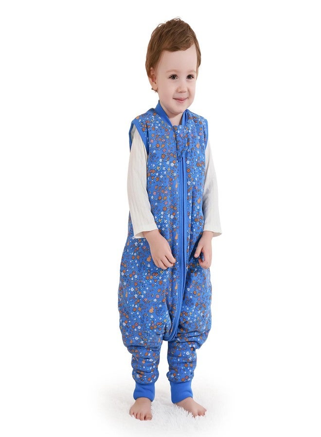 Mosebears Baby Sleep Sack with Feet，Baby Winter Sleep Sack for Toddler Thicken 2.5 TOG (18-36 Months) - Image 1