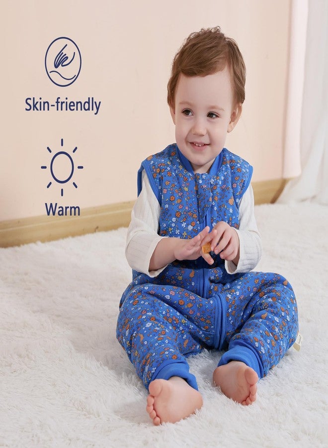 Mosebears Baby Sleep Sack with Feet，Baby Winter Sleep Sack for Toddler Thicken 2.5 TOG (18-36 Months) - Image 2